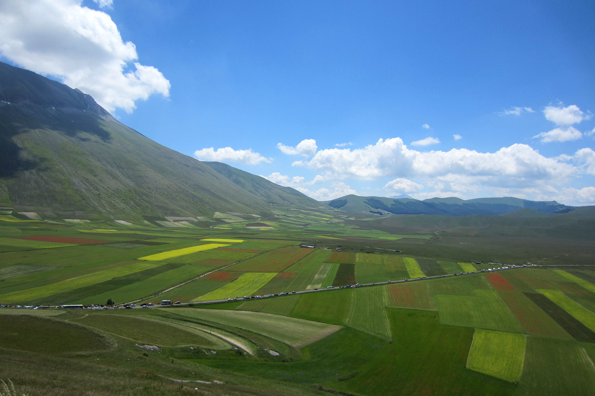 Castelluccio di Norcia lies at 1452 m